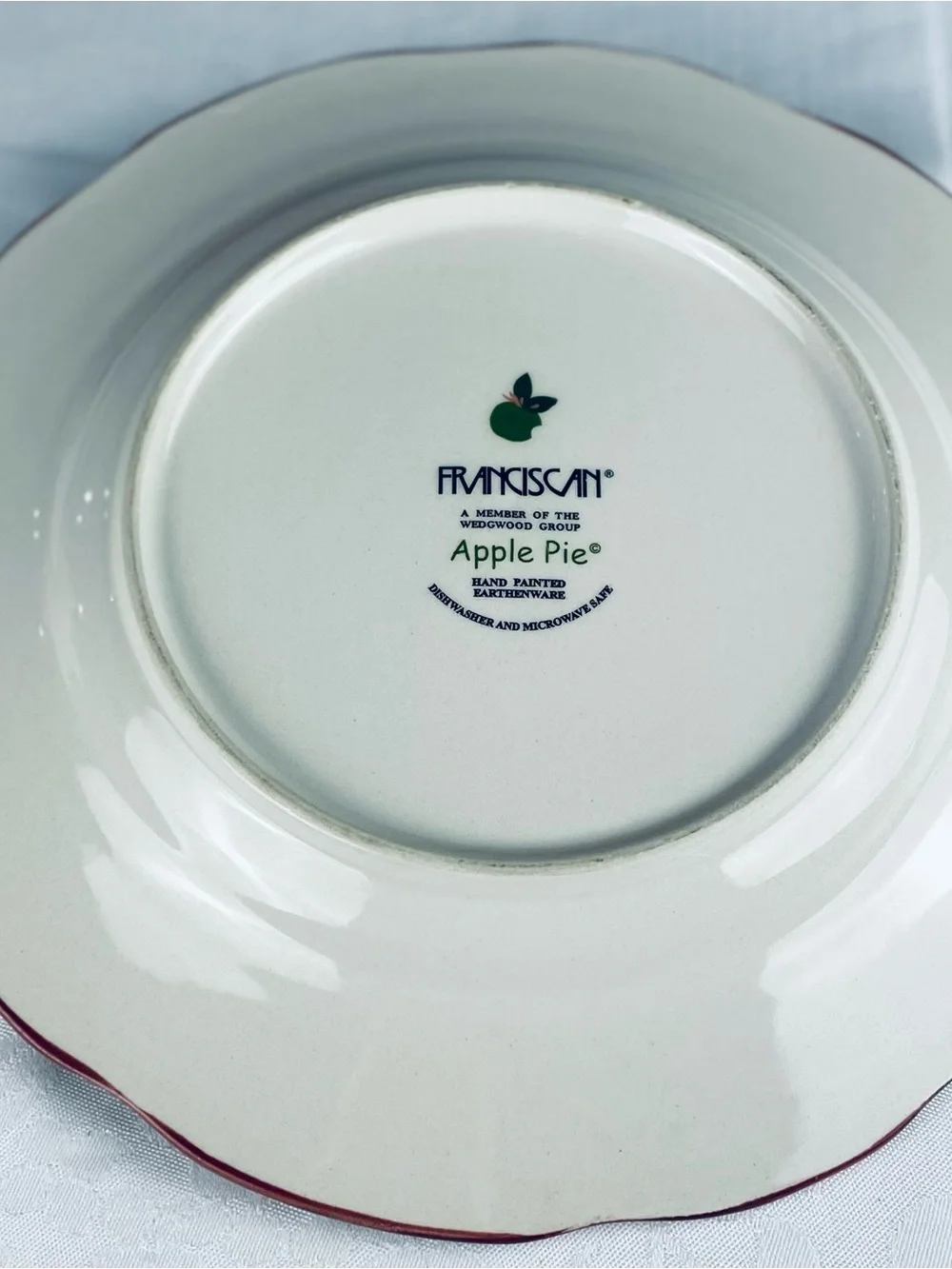 Franciscan ceramic plate